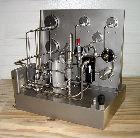 Well Wizard Controller Backpacker Pumps. Rental - Single Well Control Panel
